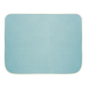 InterDesign / Коврик влаговпитывающий для ванной комнаты 61х46 см голубой (100176)