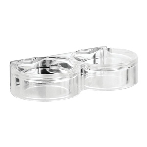 InterDesign / Держатель аффикс для расчесок самокл.прозрач.пластик 12.75х6.5х2.5 см (100097)