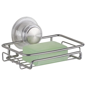 InterDesign / Мыльница энергия ультра на присоске металл (100106)