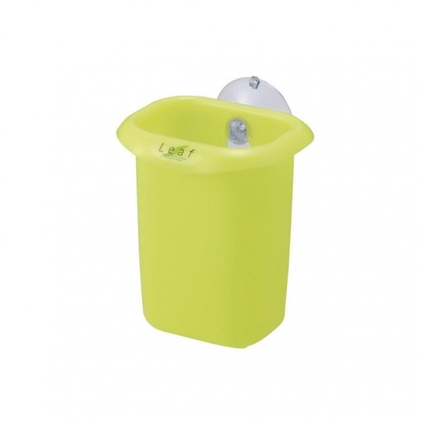 Inomata / Корзина   103*68*81мм на присоске ЗЕЛЕНЫЙ (100368)