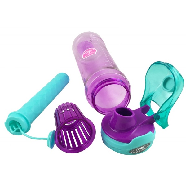 DECOR / Бутылка для воды FREEZE тритан 780мл, розовый (101188)