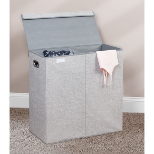 InterDesign / Двойная корзина для белья Aldo (100013)