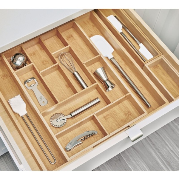 InterDesign / Лоток-органайзер Formbu бамбук 13 отделений (100897)