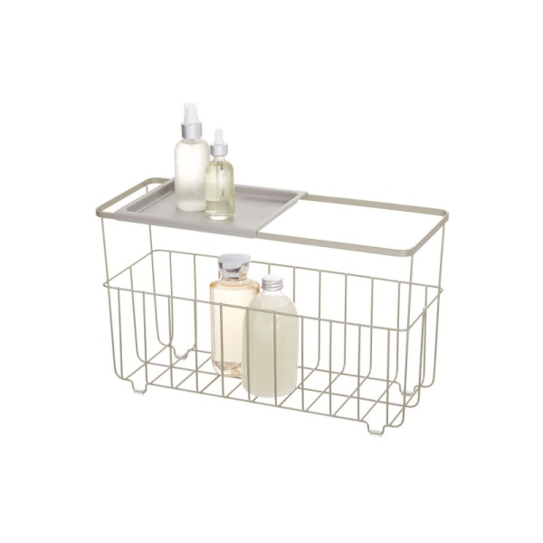 InterDesign / Полка для ванных принадлежностей EVERETT металл (101219)