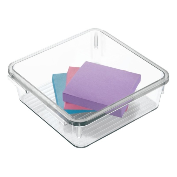 InterDesign / Контейнер Linus модульный 15х15х5см (100937)