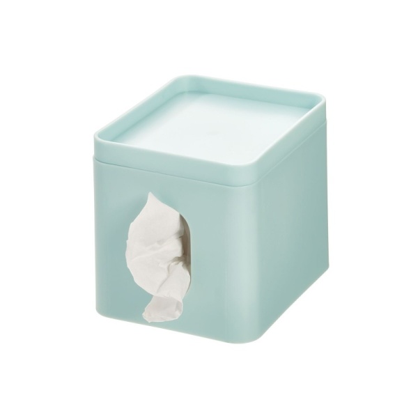 InterDesign / Контейнер для бумажных полотенец, салфеток Soft Aqua пластик морская волна (100819)