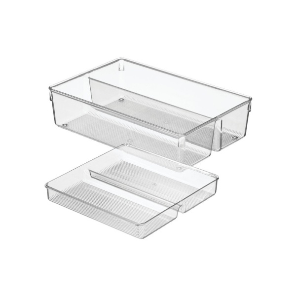 InterDesign / Органайзер для столовых приборов Linus из двух предметов (100866)