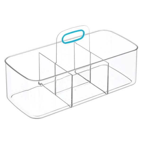 InterDesign / Органайзер IDjr Tote универсальный 4 секционный с ручкой (101208)