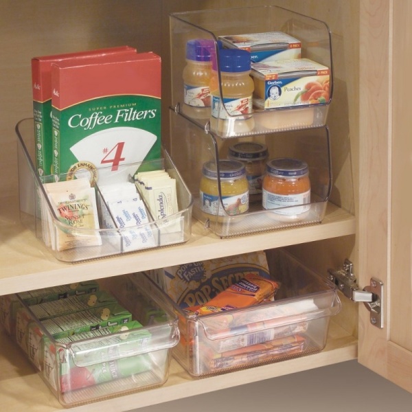 InterDesign / Органайзер для пакетиков с 4 отделениями Linus (100057)