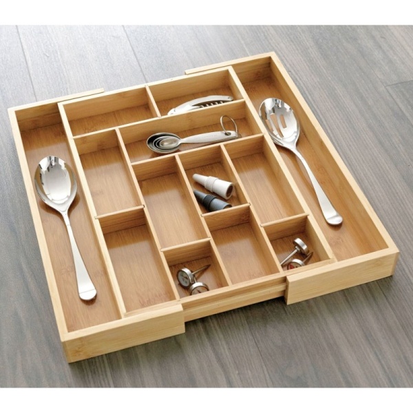 InterDesign / Лоток-органайзер Formbu бамбук 13 отделений (100897)