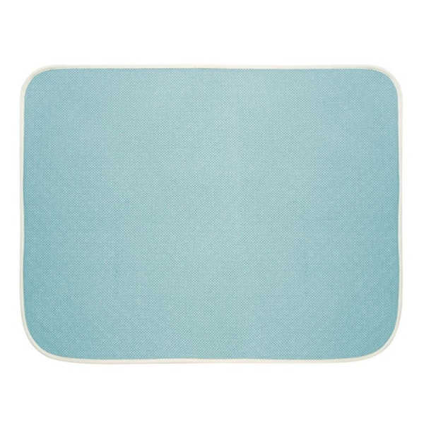 InterDesign / Коврик влаговпитывающий для ванной комнаты 61х46 см голубой (100176)