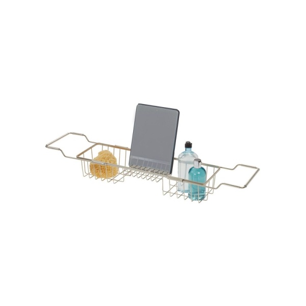 InterDesign / Полка на ванну EVERETT регулируемая по длине 57-81см (101216)