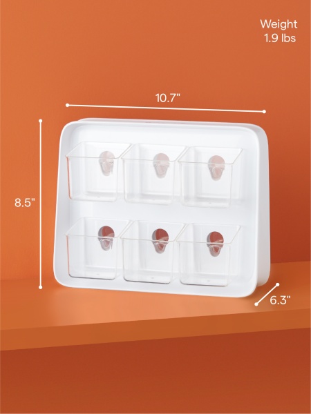 Органайзер TeaStand для чайных пакетиков 120 штук 27.2х16х21.6см (101532)