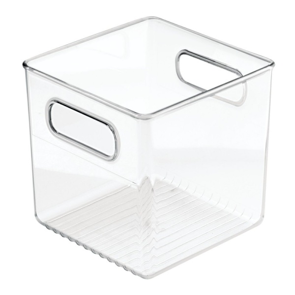 InterDesign / Корзина для хранения в ваной Linus квадратная - Размер : 15 х 15 х 15 см (100715)