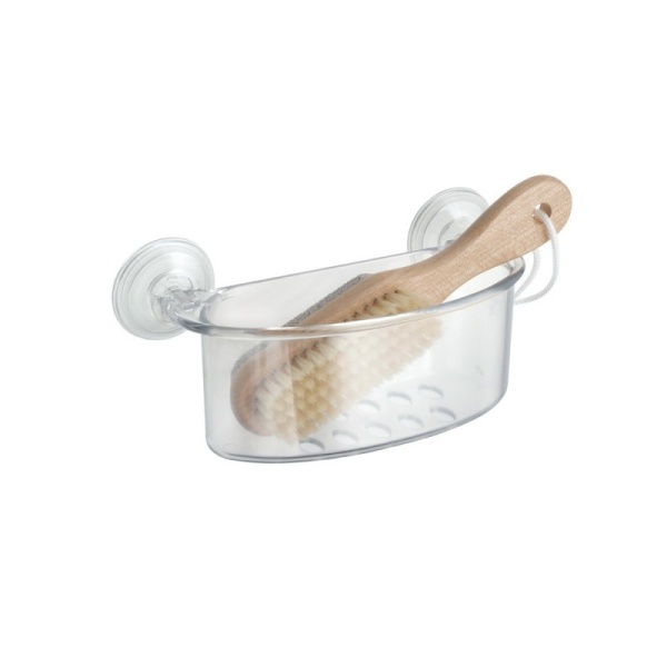 InterDesign / Корзина в ванную на присоске Power Lock малая (100052)