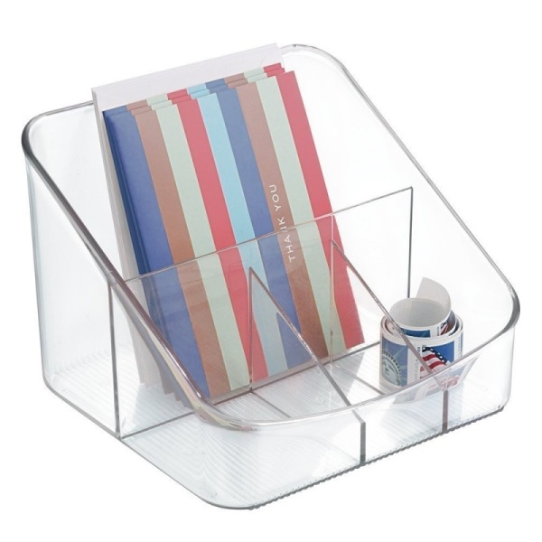 InterDesign / Органайзер для пакетиков с 4 отделениями Linus (100057)