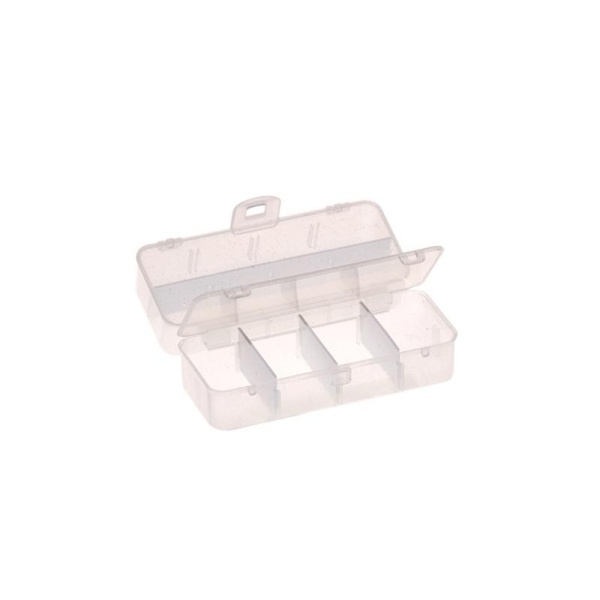 Yamada / Органайзер для мелочей 148*66*61мм двухуровневый ПРОЗРАЧНЫЙ (100508)