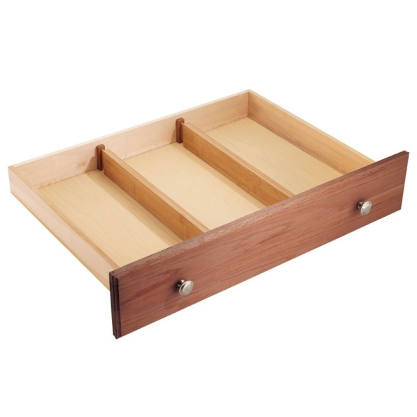 InterDesign / Разделитель в ящик бамбук (100667)