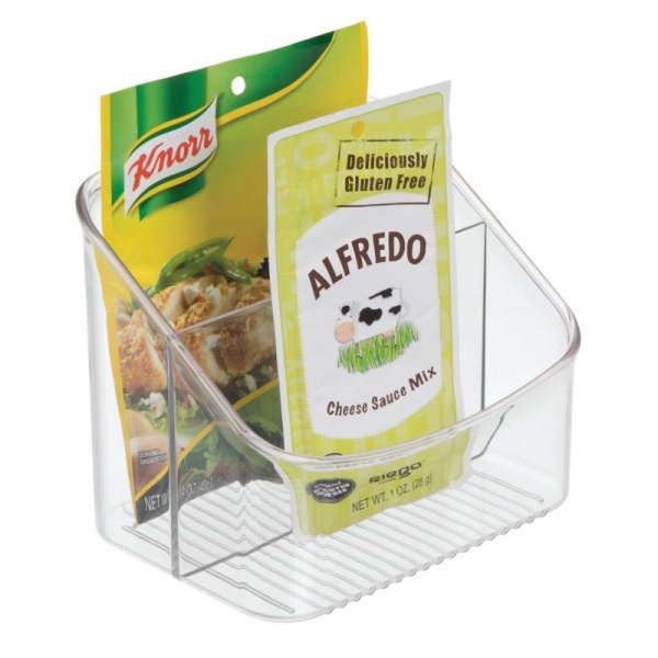 InterDesign / Органайзер кухонный для хранения двухсекционный Linus (100939)