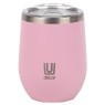 DECOR / Термокружка WINE&COFFEE нержавеющая сталь, вакуумная изоляция 350мл, розовый (101180)