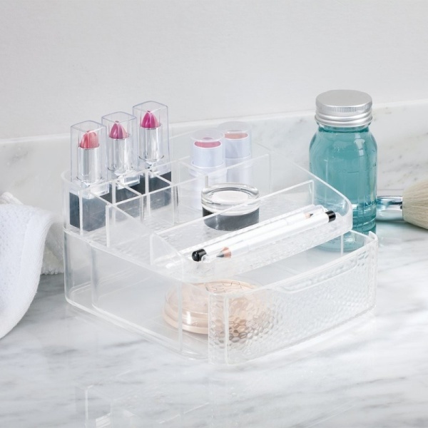 InterDesign / Органайзер для косметики с выдвижным ящиком Rain Drawer (100687)