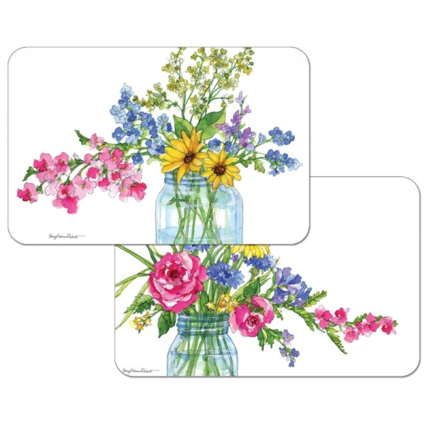 Conimar / Комплект сервировочных салфеток "Цветы в банке" 4 шт (100947)