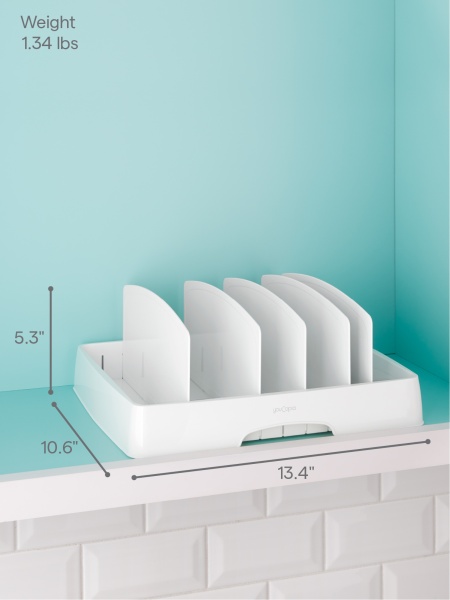 Органайзер Storalid для хранения крышек настраиваемый 26.8х34х13.3см (101523)