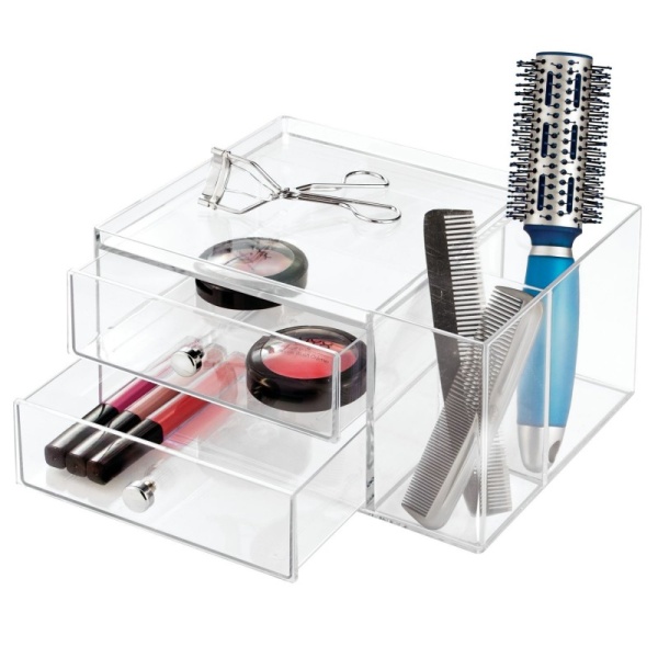 InterDesign / Органайзер Drawers с выдвижными ящиками и 2 отделениями (100756)