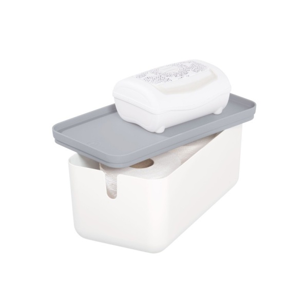 Контейнер с крышкой Cade для хранения в ванной комнате 30,1х16,2х14,6см (101518)