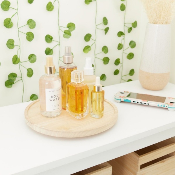 InterDesign / Органайзер вращающийся Natural 26.6х3 см дерево Павловния (101370)