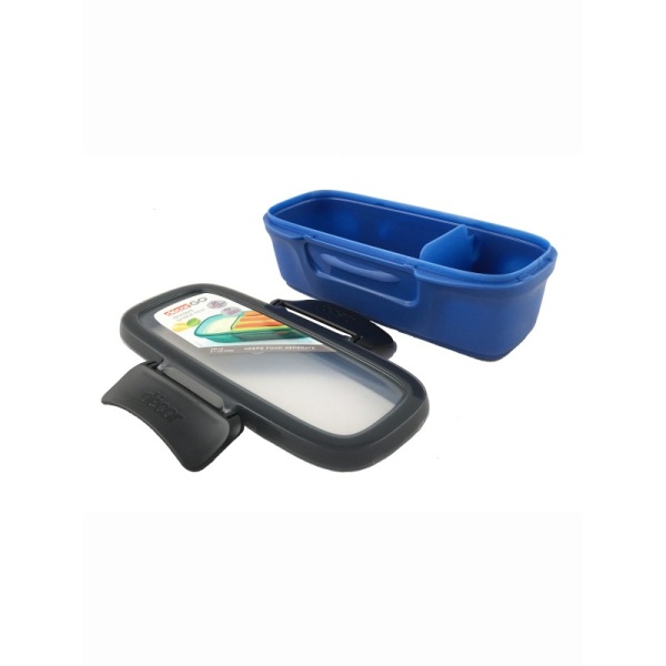 DECOR / Ланч-бокс GO с разделителем 500мл, синий (101155)