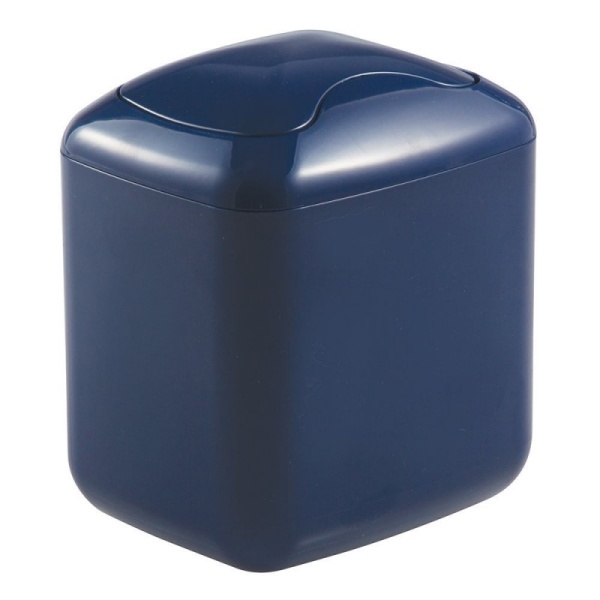 InterDesign / Настольное ведро для мусора Una синий (100091)