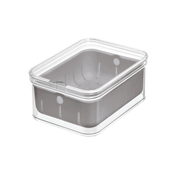 InterDesign / Контейнер CRISP для холодильника со съемной корзиной 21х16х9,5см (101296)