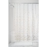 InterDesign / Штора для ванной конфетти 180х200 см пвх (100169)