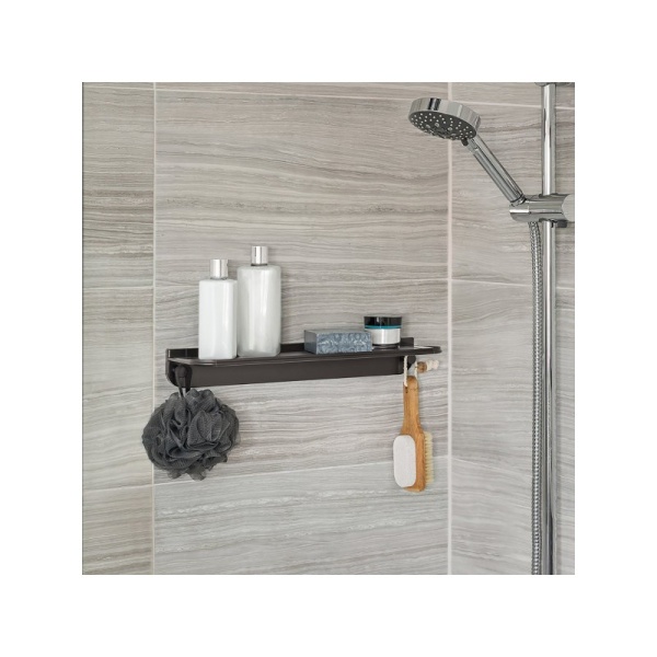 BETTER LIVING / Полка для ванной комнаты GLIDE черный (101193)