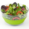 Progressive / Центрифуга для сушки салата, салатник, дуршлаг складные 26х26х15см (101445)