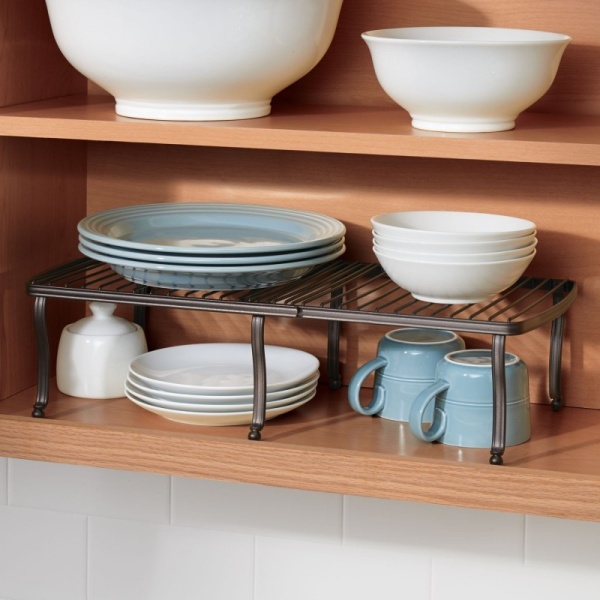 InterDesign / Полочка-подставка для посуды раздвижная York Lyra (100681)