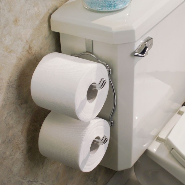 InterDesign / Держатель для туалетной бумаги йорк подвесной хром (100138)