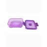 DECOR / Контейнер GO LUNCH BOX модульный прямоугольный с клапаном 800мл, фуксия (101162)