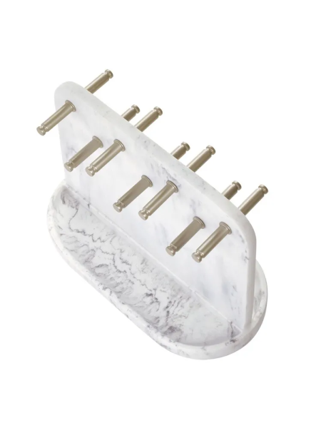 Держатель для украшений Dakota мрамор, полимерная смола (101609)