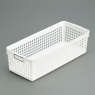 Inomata / Корзина   128*301*88мм БЕЛЫЙ (100372)