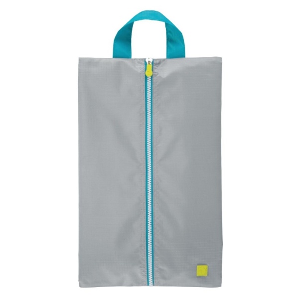 InterDesign / Дорожный чехол для обуви серый/бирюза (100629)