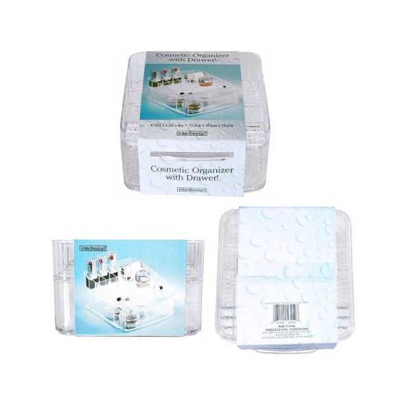 InterDesign / Органайзер для косметики с выдвижным ящиком Rain Drawer (100687)