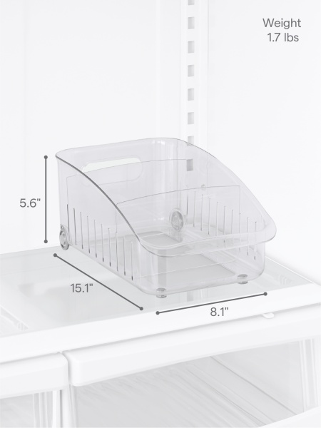 Корзина RollOut для холодильника со съемными разделителями 38.4х20.6х14.2см (101545)