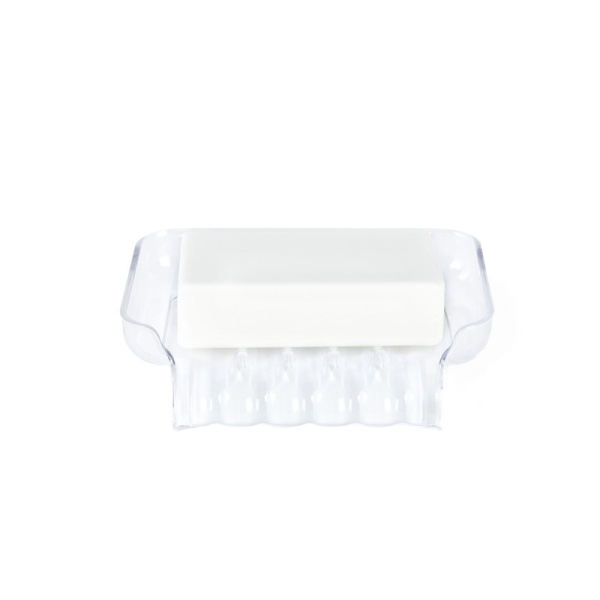 BETTER LIVING / Мыльница на присосках TRICKLE TRAY прозрачная/белая (101030)