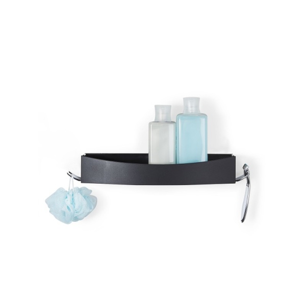 BETTER LIVING / Полка для душа CLEVER 35,6см черный (100984)