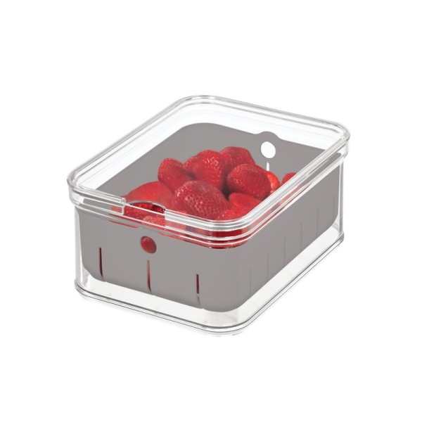 InterDesign / Контейнер CRISP для холодильника со съемной корзиной 21х16х9,5см (101296)