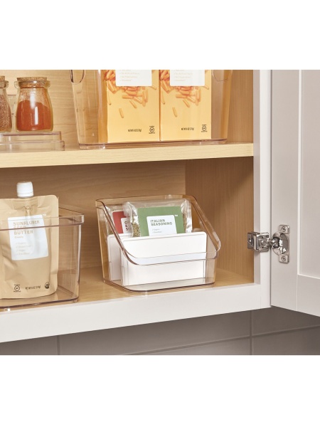 InterDesign / Контейнер кухонный CRISP 3 отделения с разделителями (101306)