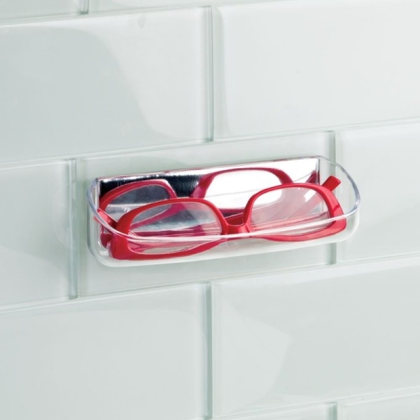 InterDesign / Самоклеющийся органайзер-полочка для очков (100644)