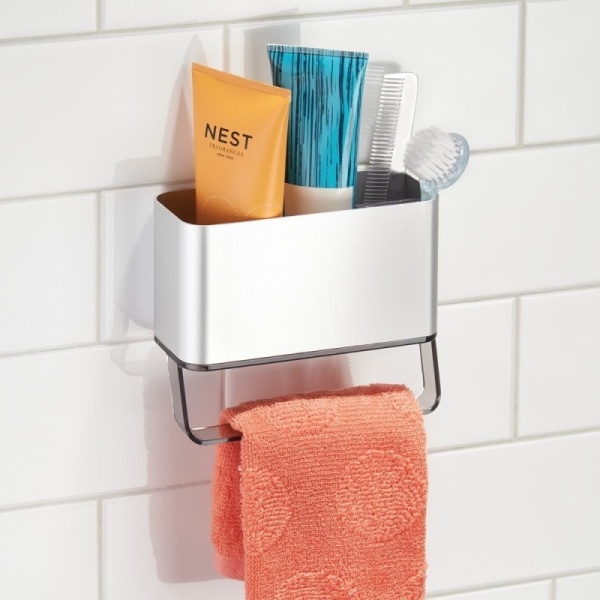 InterDesign / Органайзер для душа самоклеящийся Metro Affixx (100642)